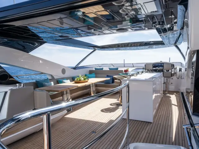 BLUE INFINITY ONE | Sunseeker 95  — 40 / 75
